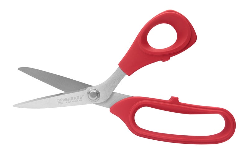 VAMPLIERS 8" Fiber Optic Kevlar Scissors Industrial Grade Carbon Steel Shears - Cuts Kevlar, Dyneema, Spectra, Vectran, Dacron, Nomex, Technora, Innegra, Carbon Fiber, Fiberglass - Image 2